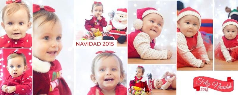 Collage de sesiones Navidad 2015